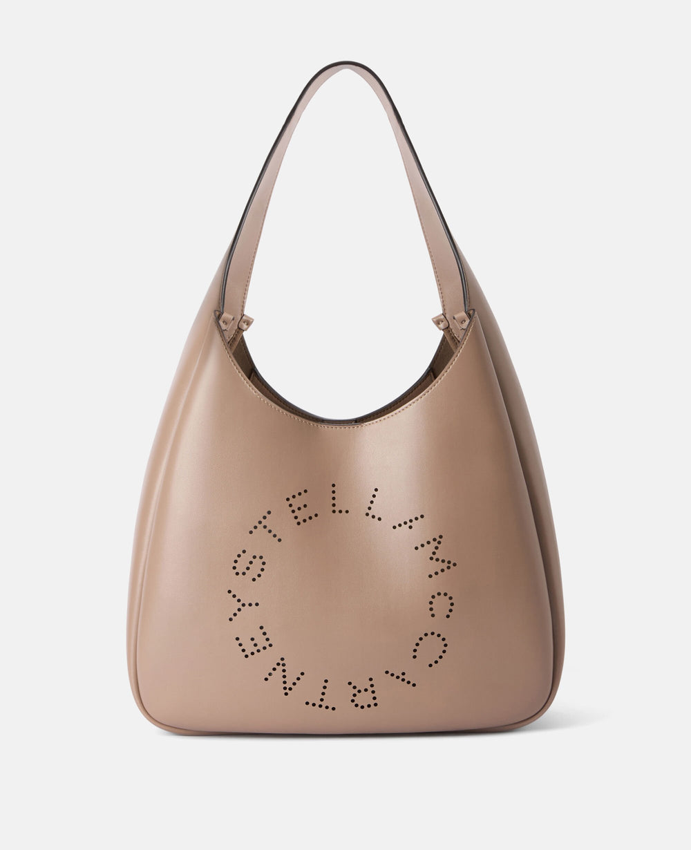 Logo Slouchy Hobo Tote Bag