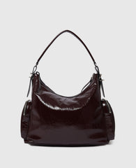 Dartmoor Cracked Patent Shoulder Bag