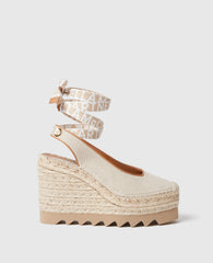 Gaia Wedge Slingback Espadrilles