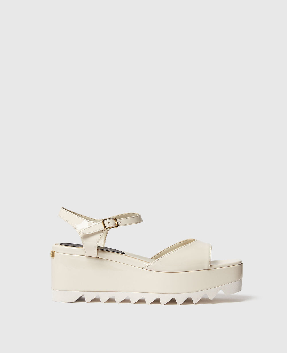 Elyse Patent Platform Sandals