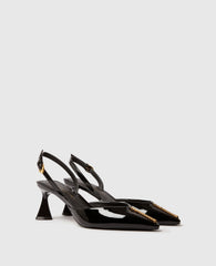 Elsa Patent Slingbacks