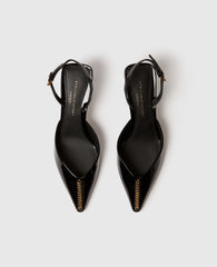 Elsa Patent Slingbacks