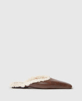 Vegan Plush-Lined Slippers