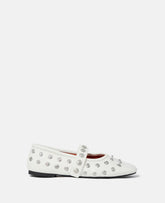 Ryder Popper-Studded Ballet Flats