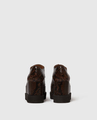 Limited-Edition Elyse Snake Platforms