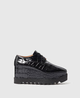 Limited-Edition Elyse Crocodile Platforms