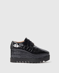 Limited-Edition Elyse Crocodile Platforms