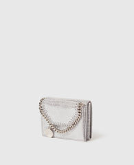 Falabella Metallic Tri-Fold Wallet