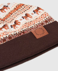 Fair Isle Wool Beanie