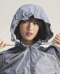 High-Neck Hooded Jacket