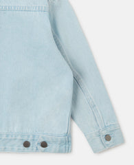 Floral Embroidered Denim Jacket