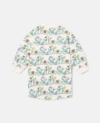 Stella Vine Print Sweatshirt Dress
