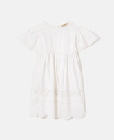 Short Sleeve Broderie Dress