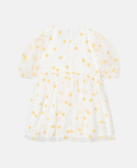 Floral Print Puff Sleeve Dress