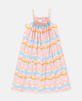 Striped Tiered Maxi Dress