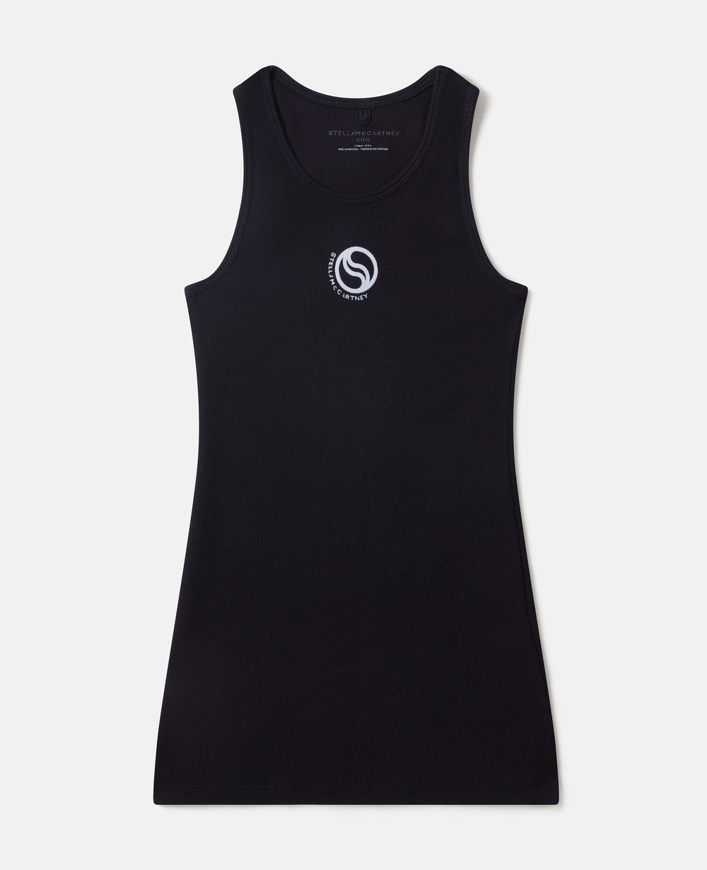S-Wave Logo Tank Dress