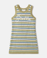 Striped Knit Tank Dress