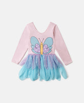 Butterfly Graphic Tulle Skirt Dress