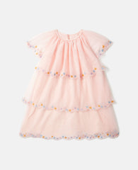 Tiered Tulle Ruffle Dress