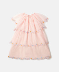 Tiered Tulle Ruffle Dress