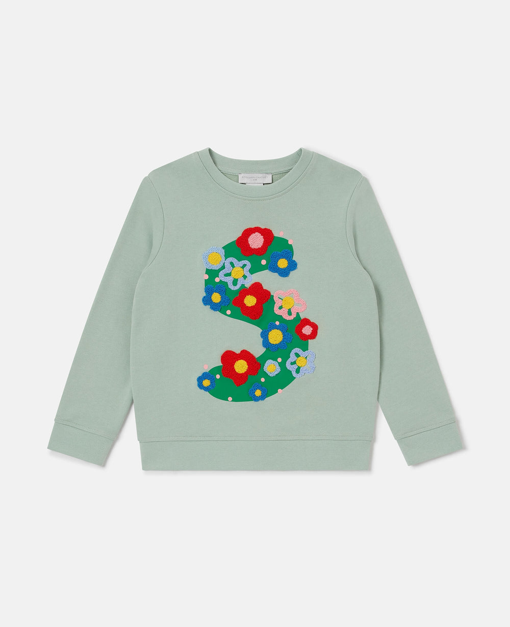 Floral S Graphic Sweatshirt