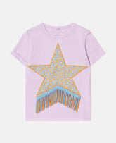 Fringed Star Graphic T-Shirt