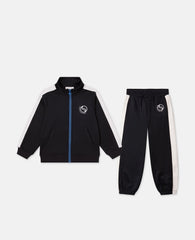 Logo Zipper Sweatshirt And Sweatpant Set