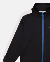 Logo Zipper Sweatshirt And Sweatpant Set