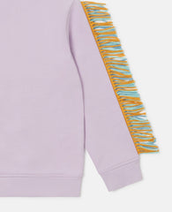 Fringed Star Graphic Sweatshirt