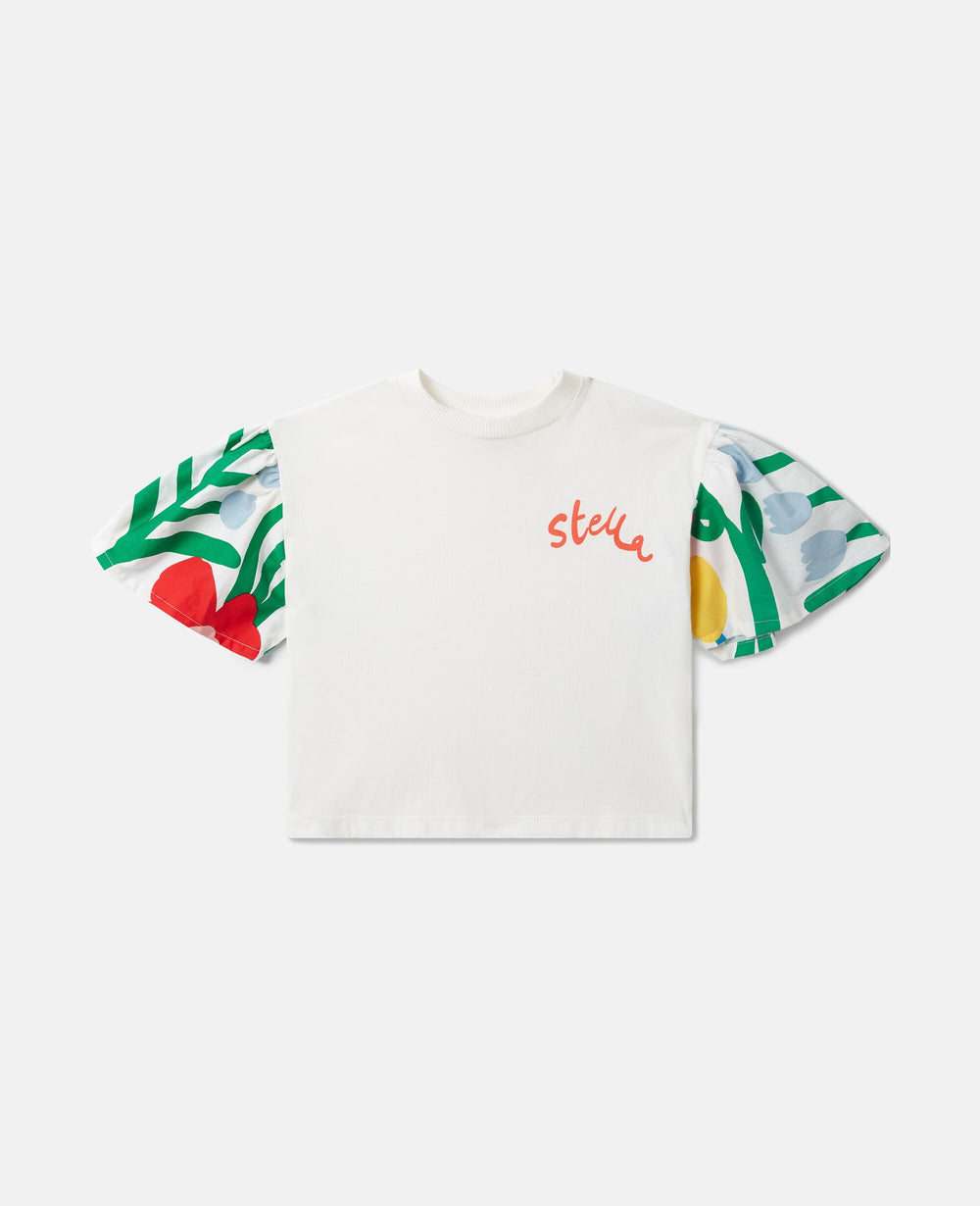 Tie-Dye Sleeve T-Shirt