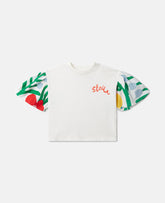 Tie-Dye Sleeve T-Shirt