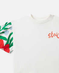 Tie-Dye Sleeve T-Shirt