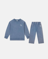 Logo Sweatshirt And Sweatpant Set