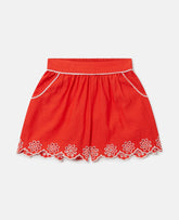 Scallop Trim Shorts