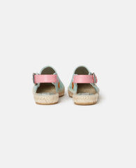 Heart-Embroidered Canvas Espadrilles
