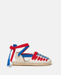 Lace-Up Espadrille Sandals
