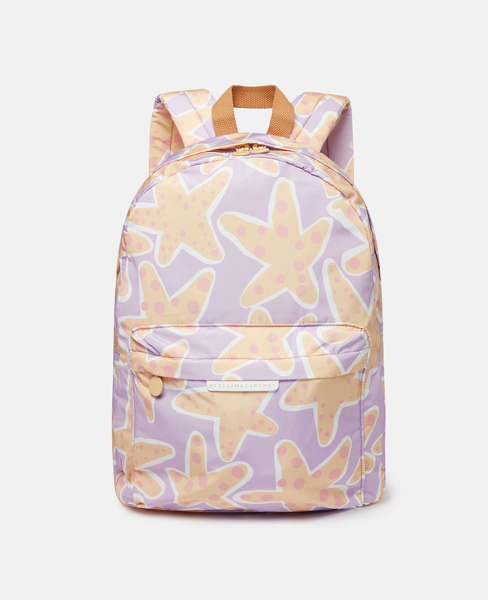 Starfish Print Backpack