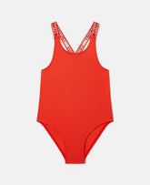 Logo Strap Swimsuit