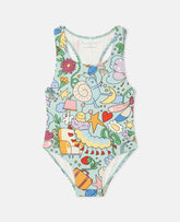 Bug Hotel Print Swimsuit