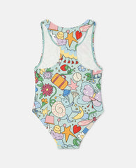 Bug Hotel Print Swimsuit