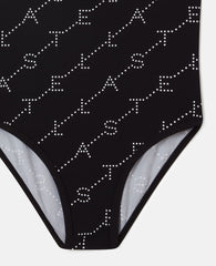 Logo Print Swimsuit