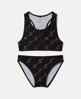 Logo Print Bikini