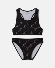 Logo Print Bikini