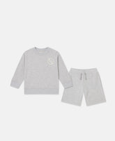 S-Wave Logo Sweatshirt And Sweatpants Set