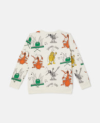 Bug Band Print Sweatshirt