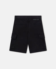 Gabardine Cargo Shorts