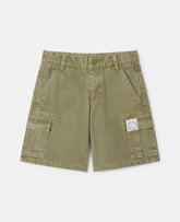 Canvas Cargo Shorts