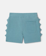 Scallop Trim Jersey Shorts