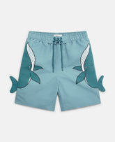 Whale Graphic Swim Shorts