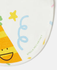 Party Hat Print Bib Set